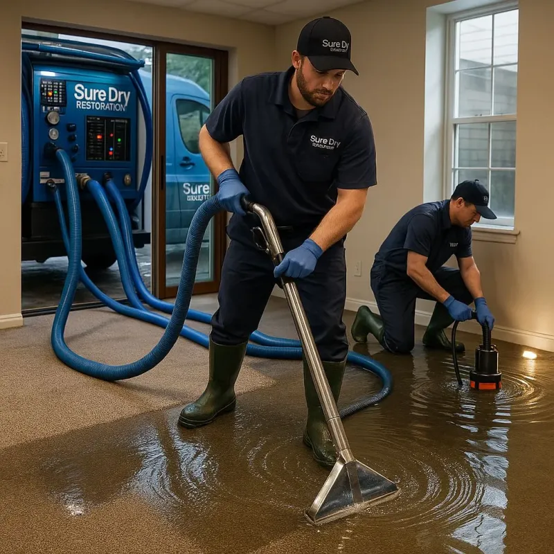 Water Extraction and Removal process in Hopkins, MN